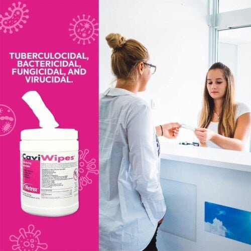 CaviWipes 2.0 Surface Disinfectant Wipes 6" x 7", 160 count - SkinHealthMD Advanced Skincare
