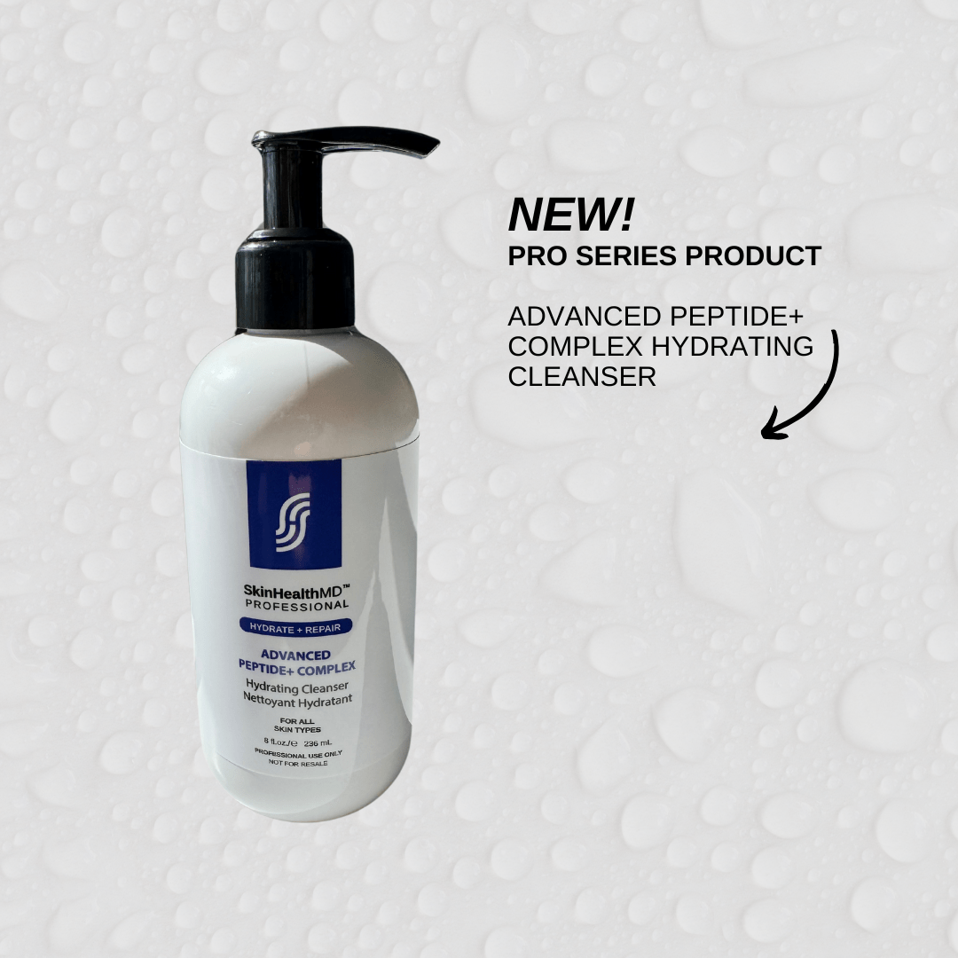 SkinHealthMD Advanced Peptide + Complex Hydrating Cleanser - Professional Series, 8 oz / 236ml - SkinHealthMD Advanced Skincare