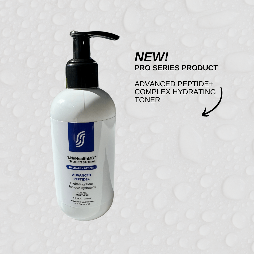 SkinHealthMD Advanced Peptide + Hydrating Toner - Professional Series, 8 oz / 236ml - SkinHealthMD Advanced Skincare