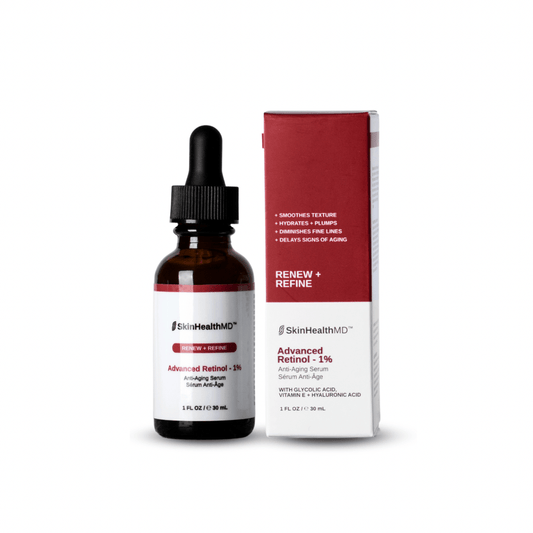 SkinHealthMD Advanced Retinol Serum 1% Anti - Aging Serum, 1 oz / 30ml