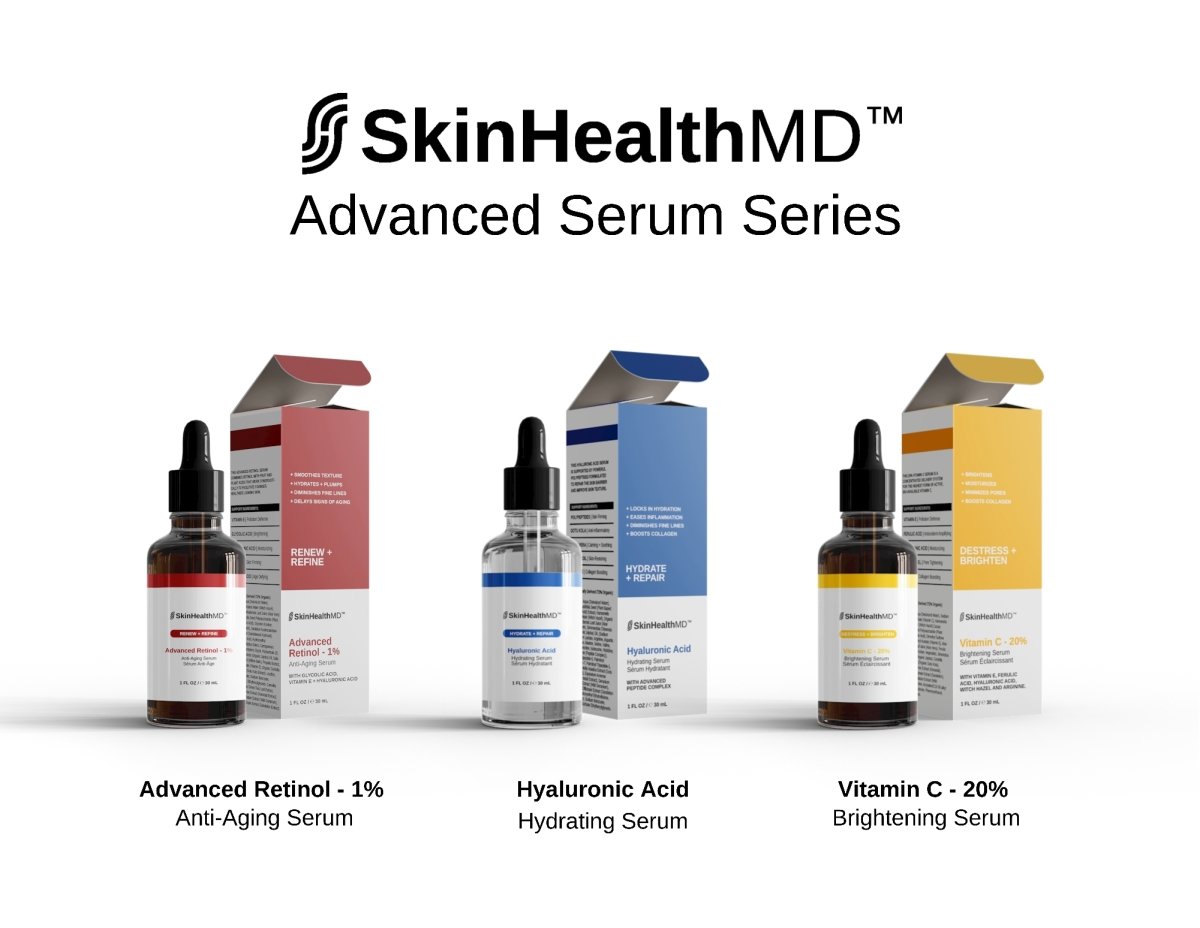 SkinHealthMD Hyaluronic Acid Hydrating Serum | Hydrate + Repair Series (1 oz/30ml) - SkinHealthMD Advanced Skincare