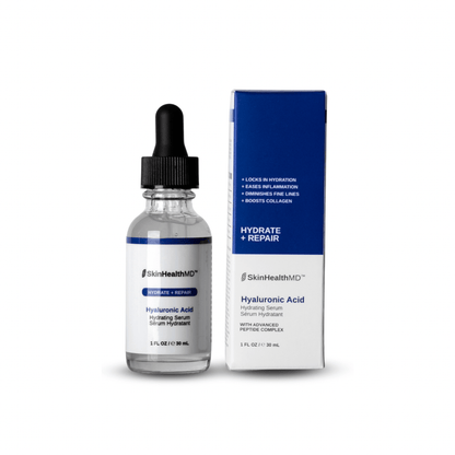 SkinHealthMD Hyaluronic Acid Serum with Advanced Peptide Complex, 1 oz / 30ml - SkinHealthMD Advanced Skincare