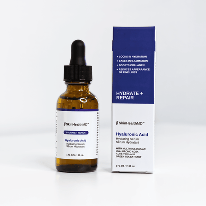 SkinHealthMD Hyaluronic Acid Serum with Triple Weight Hyaluronic Acid, 1 oz / 30ml - SkinHealthMD Advanced Skincare